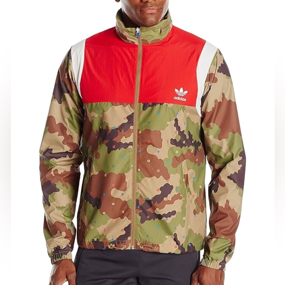 Adidas Originals “Block It Out” Limited Edition Camo Light Jacket *make offers*